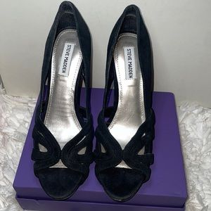 Black Steve madden stiletto pumps